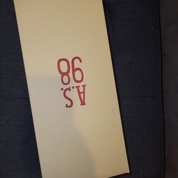 Strappy Sandals A.S. 98 tan leather gladiator style size 40 - Picture 6 of 7